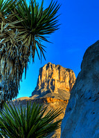 Morning light Guadalupe Mountains