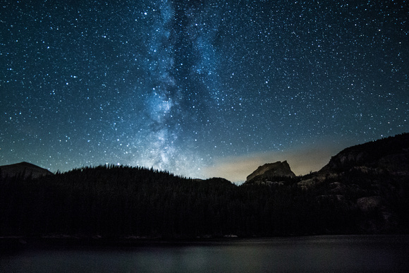 Milky Way over Bear Lake RMNP (1)